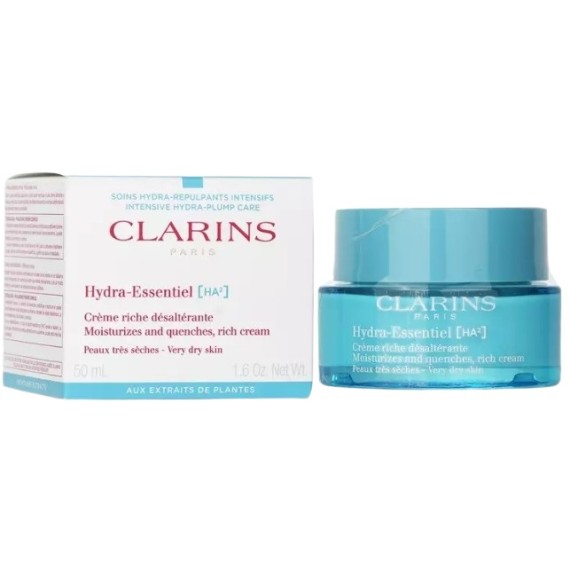 Clarins Hydra Essentiel Ha2 Rich Day Cream Богат овлажняващ крем за лице