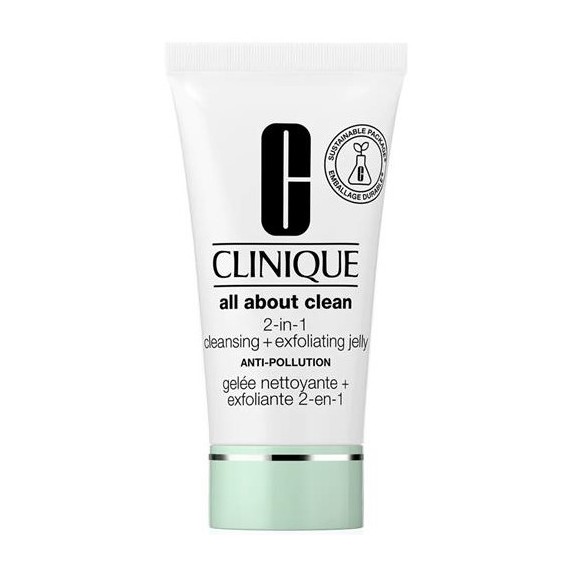 Clinique All About Clean 2 In 1 Cleansing + Exfoliating Jelly Измивен гел за лице