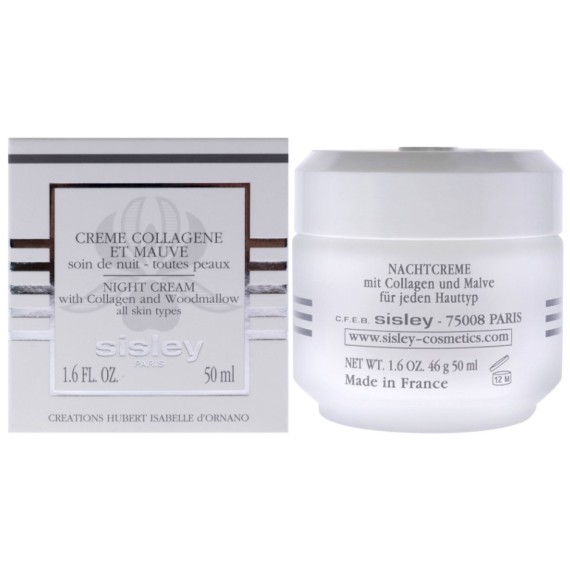 Sisley Night Cream with Collagen and Woodmallow Стягащ нощен крем с колаген за всеки тип кожа