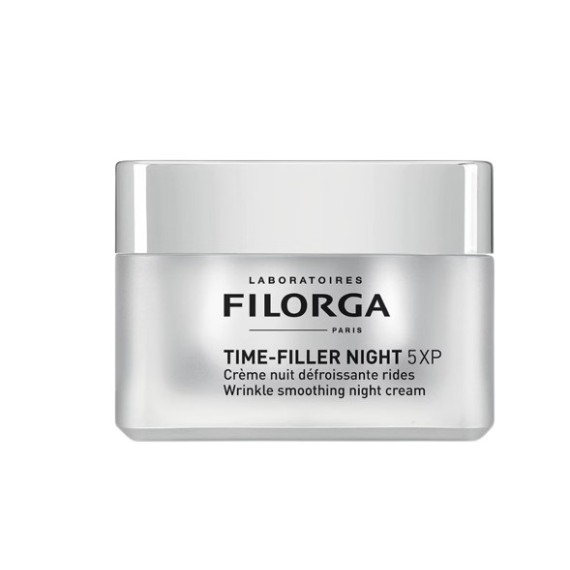 Filorga Time-Filler Night 5XP Wrinkle Smoothing Night Creme Мултикоригиращ нощен крем против бръчки