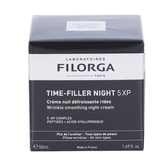 Filorga Time-Filler Night 5XP Wrinkle Smoothing Night Creme Мултикоригиращ нощен крем против бръчки