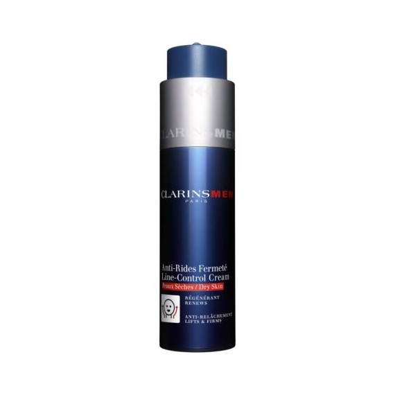 Clarins Men Line Control Cream Dry Skin Дневен крем