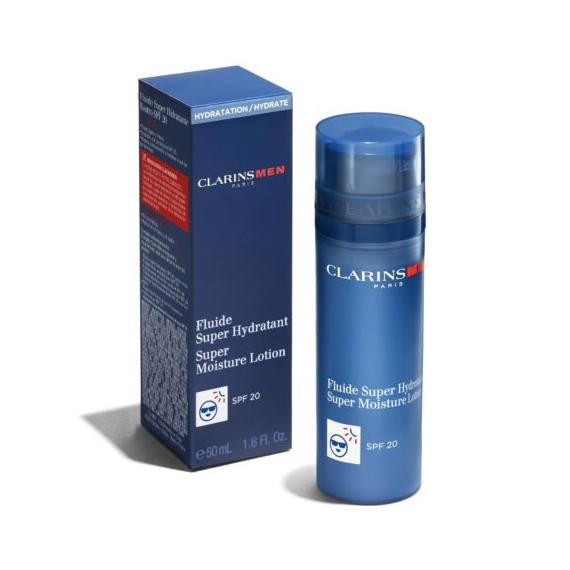 Clarins Men Super Moisture Lotion SPF 20 Крем за лице