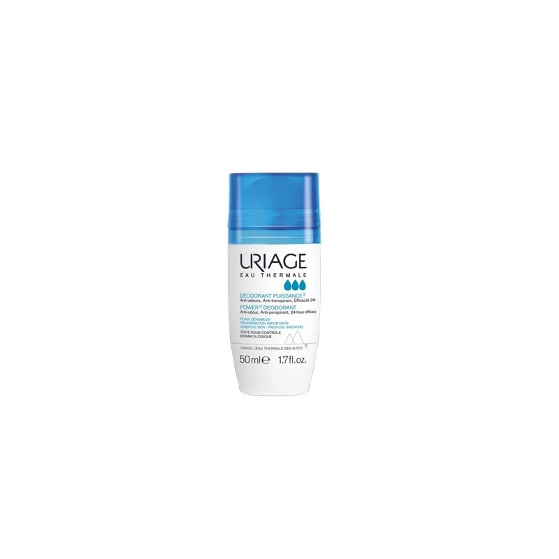 Uriage Power 3 Deodorant Roll On Дезодорант против изпотяване