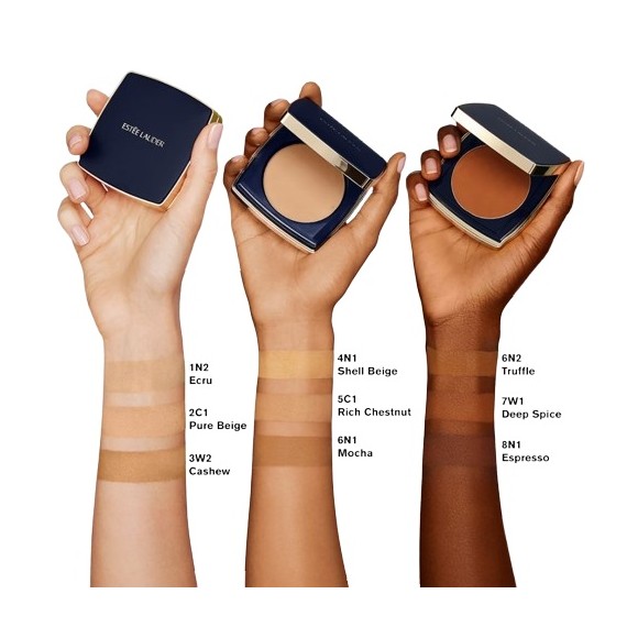 Estee Lauder Double Wear Powder Foundation Компактен фон дьо тен за лице без опаковка