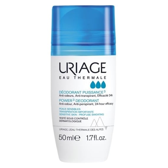 Uriage Power 3 Deodorant Roll On Дезодорант против изпотяване