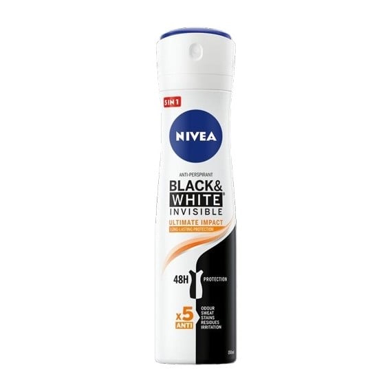 NIVEA Deo Спрей дамски Invisible on Black & White Ultimate Impact