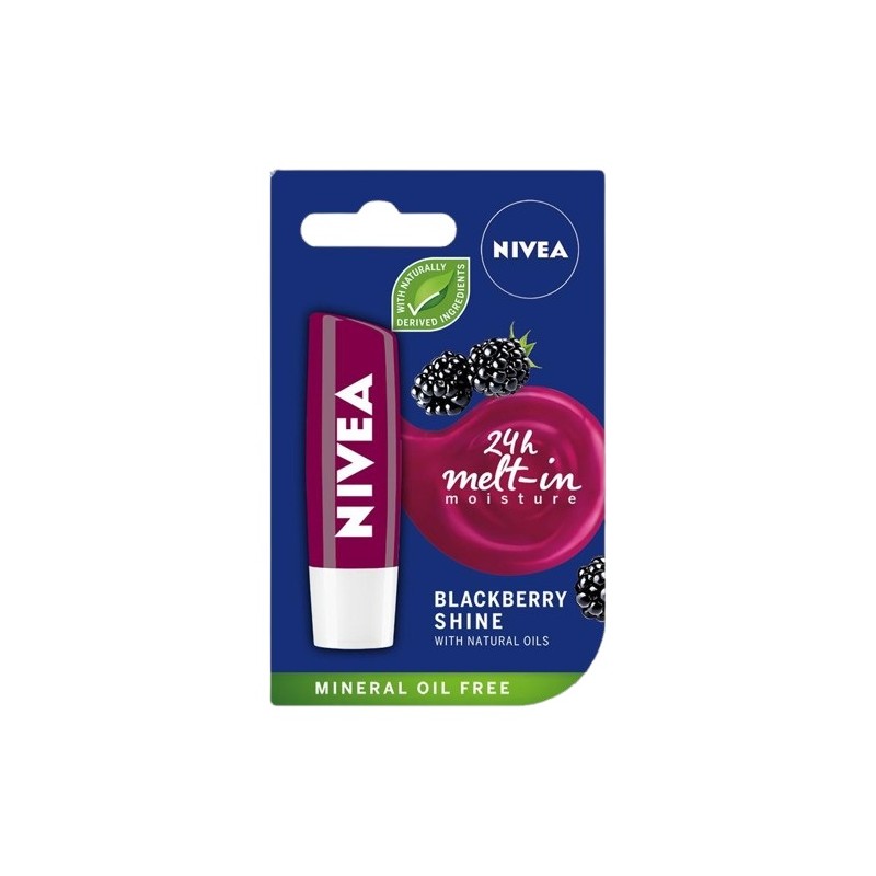 NIVEA Балсам за устни Blackberry Shine