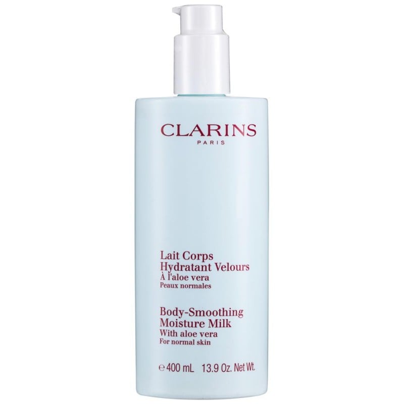 Clarins Body-Smoothing Moisture Milk with Aloe Vera Хидратиращо мляко за тяло, Размер 400 ml