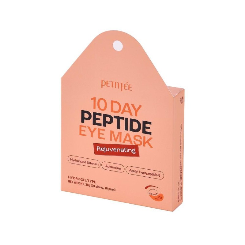 Petitfee Peptide Eye Mask 10 Days десетдневни обновяващи пачове за очи с пептиди, 20 бр.