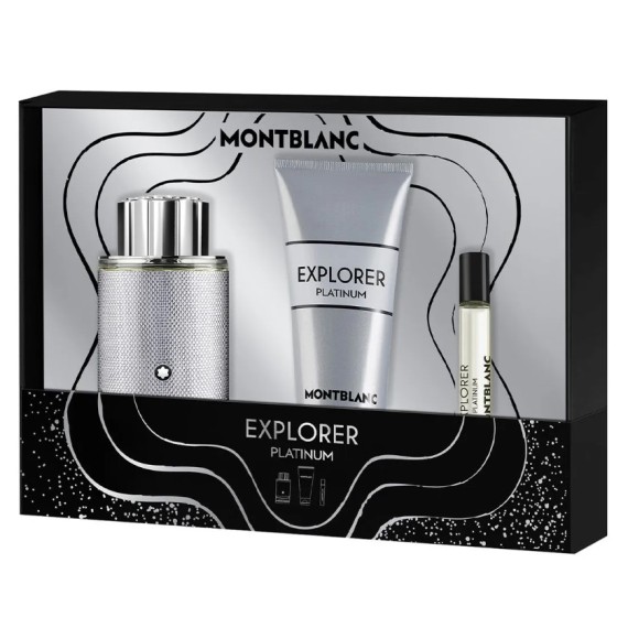 Mont Blanc Explorer Platinum Подаръчен комплект за мъже