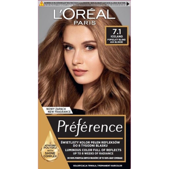 L'Oréal PREFERENCE Перманентна боя за коса