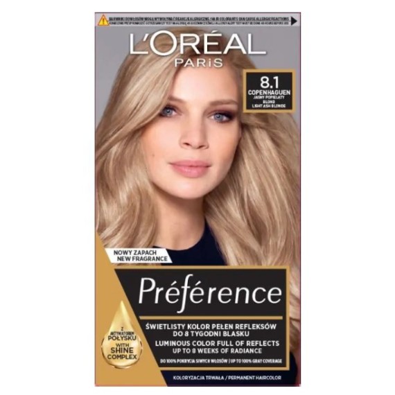 L'Oréal PREFERENCE Перманентна боя за коса