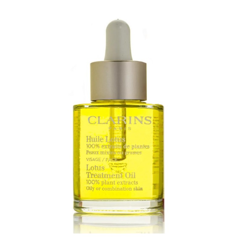 Clarins Lotus Face Treatment Oil for Oily and Combination Skin Подхранващо масло за лице без опаковка