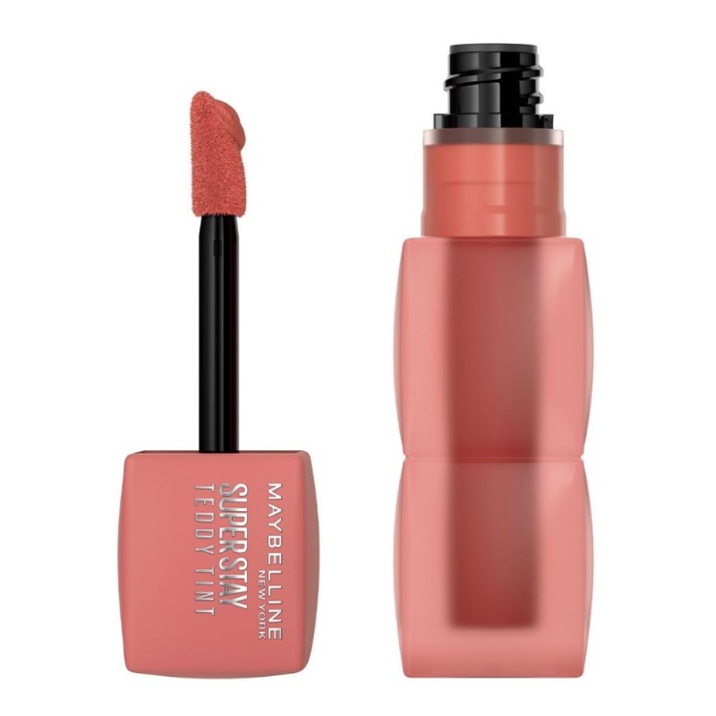 Maybelline New York Teddy Tint Матово червило за устни, Размер 15 Skinnydip