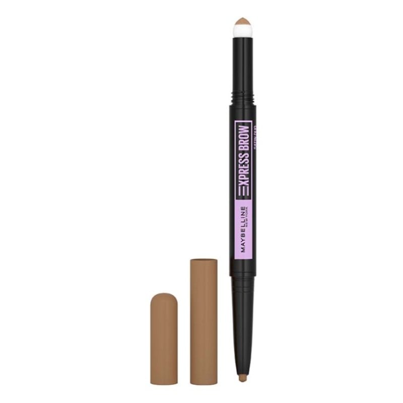 Maybelline New York Express Brow Satin Duo Тънък молив за вежди, Размер  01 Dark Blond