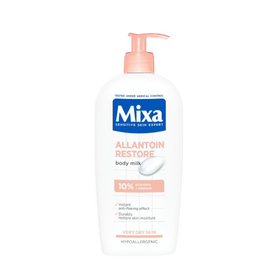 Mixa Allantoin подхранващо мляко за тяло за много суха кожа