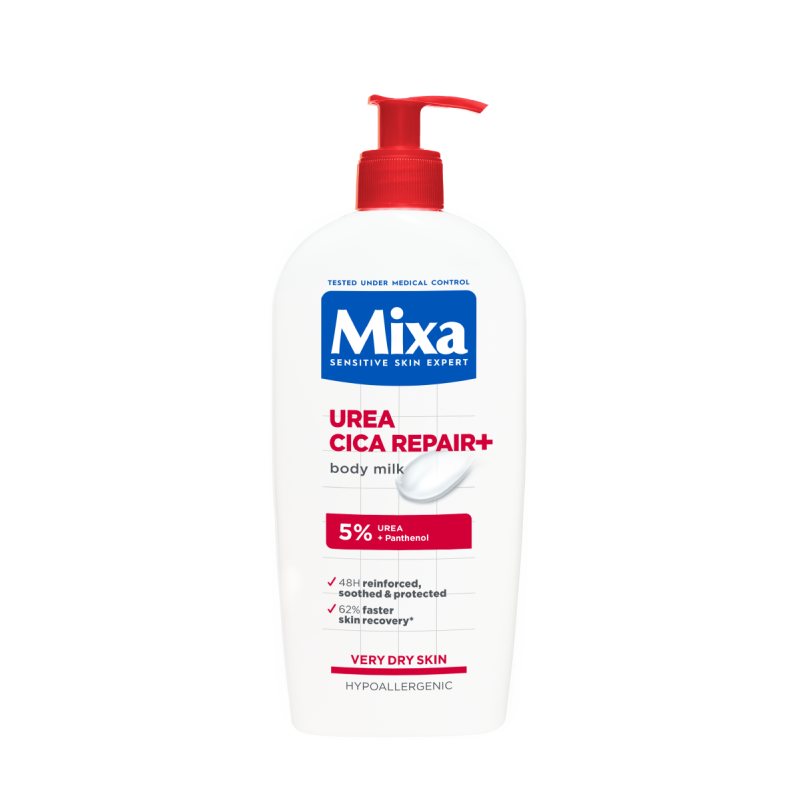 Mixa Urea Cica Repair регенериращо мляко за тяло за много суха кожа