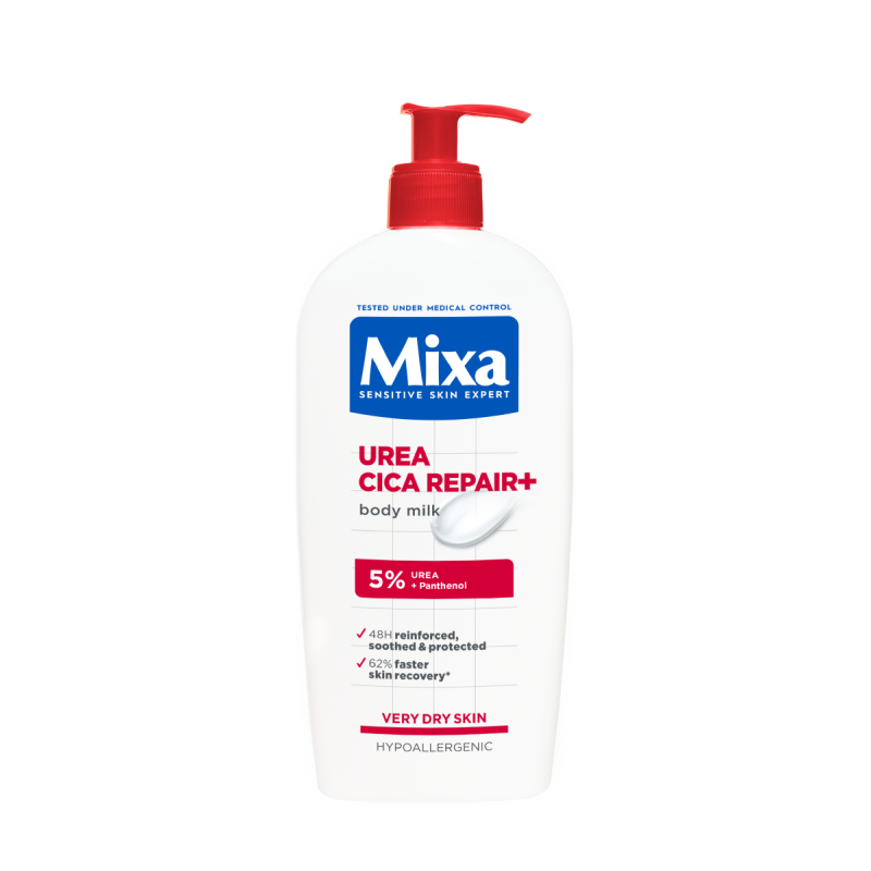 Mixa Urea Cica Repair регенериращо мляко за тяло за много суха кожа