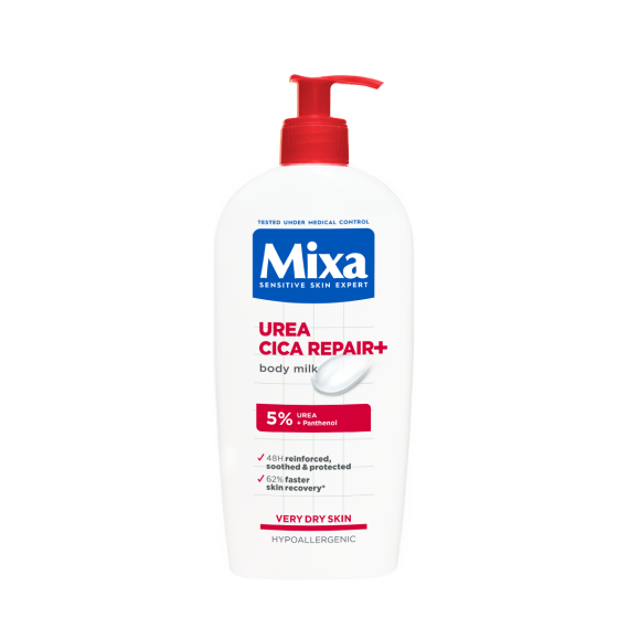 Mixa Urea Cica Repair регенериращо мляко за тяло за много суха кожа