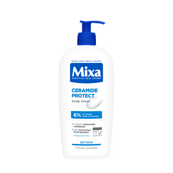 Мixa Ceramide Protect лосион за тяло за суха кожа