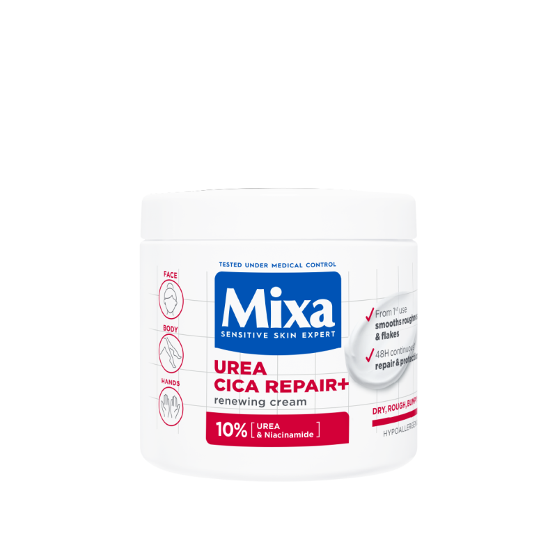 Mixa Urea Cica Repair регенериращ крем за груба и суха кожа