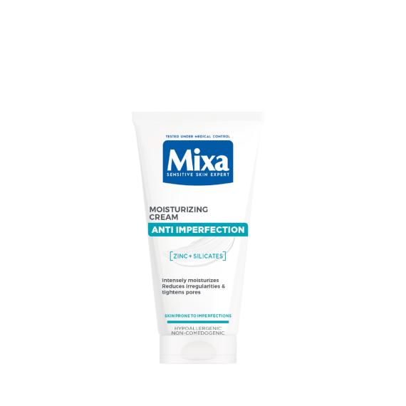 Mixa Хидратиращ крем за чувствителна кожа склонна към несъвършенства