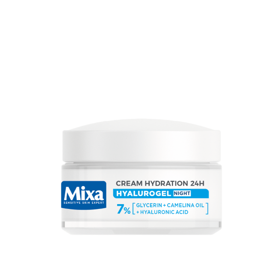 Mixa Hyalurogel нощна грижа