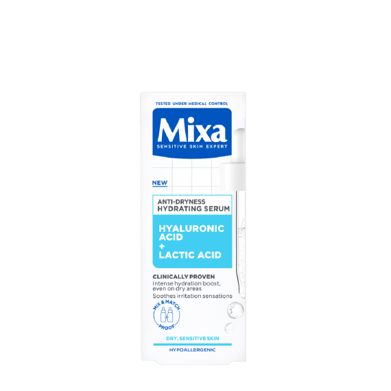 Mixa Anti-Dryness хидратиращ серум против суха, чувствителна кожа