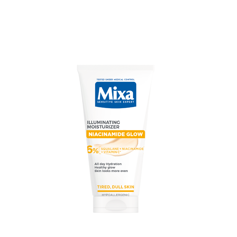 Mixa Niacinamide Glow хидратиращ крем