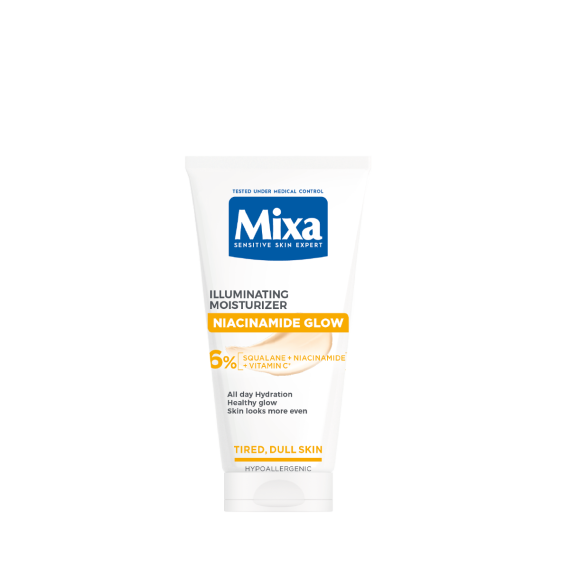 Mixa Niacinamide Glow хидратиращ крем