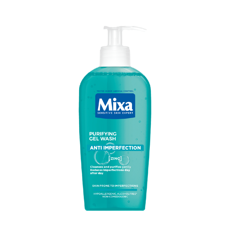 Mixa гел за проблемна кожа