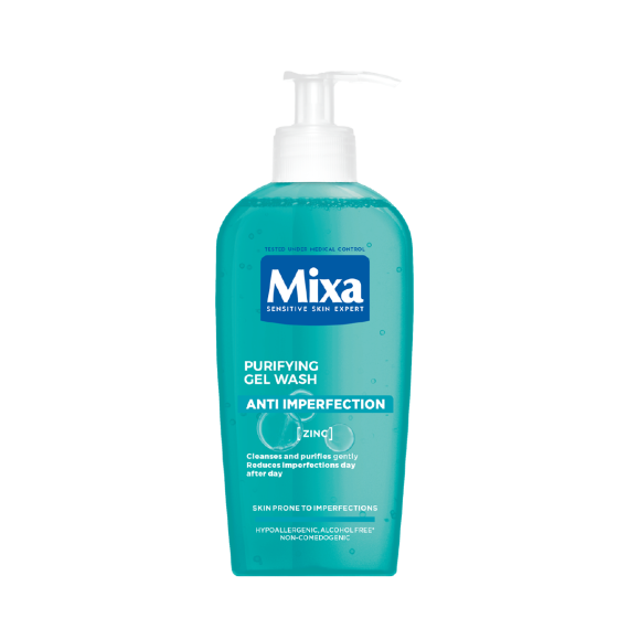 Mixa гел за проблемна кожа