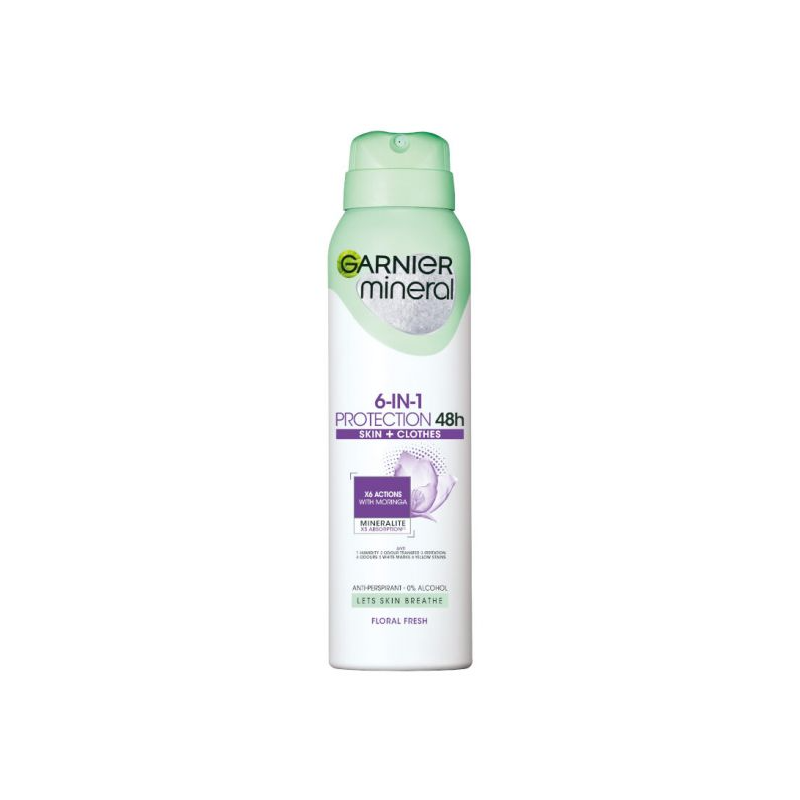 Garnier Deo Protection Skin 6-in-1 Floral Fresh Женски део спрей