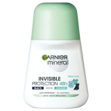 Garnier Deo Mineral Invisible Black & White & Colors Fresh Aloe Дамски рол-он