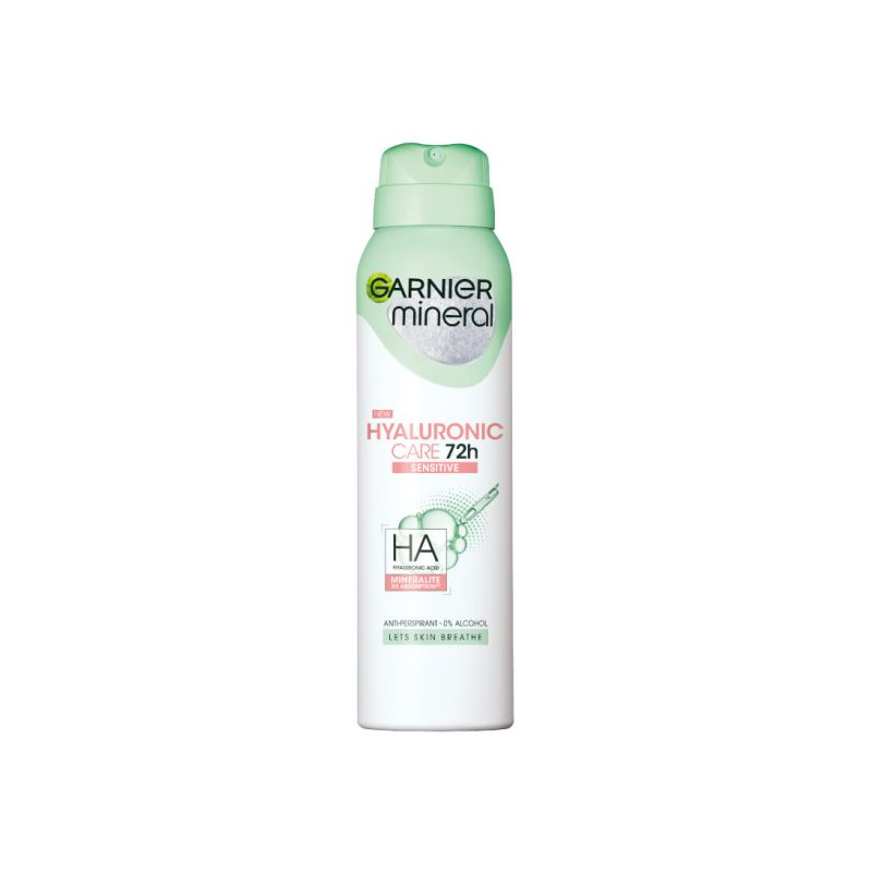 Garnier Deo Hyaluronic Care Antiperspirant Део спрей, Размер 150 ml