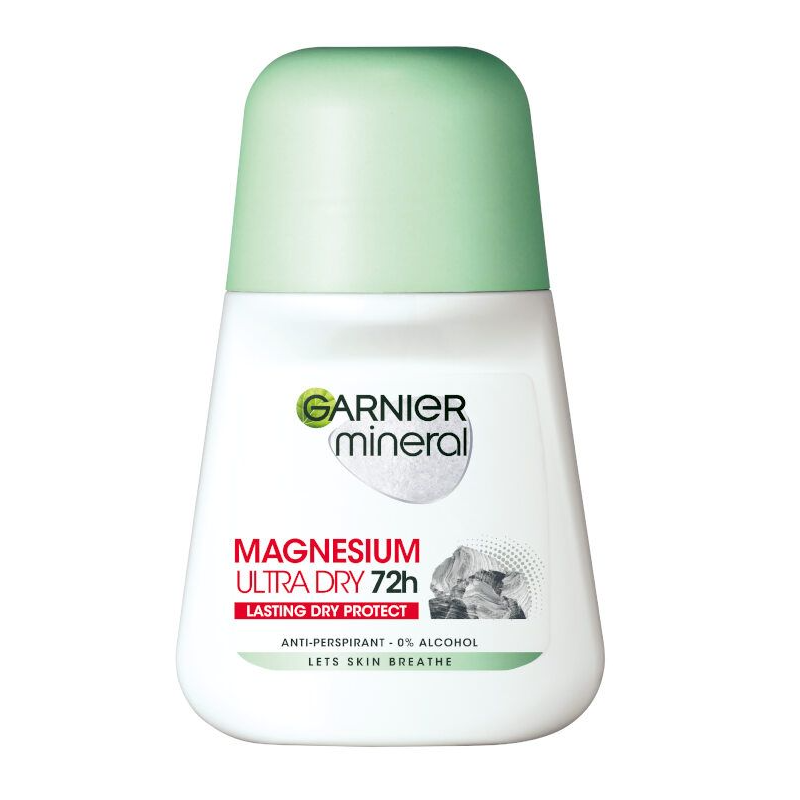 Garnier Deo Mineral Magnesium Ultra Dry 72H Дамски рол-он, Размер 50 ml