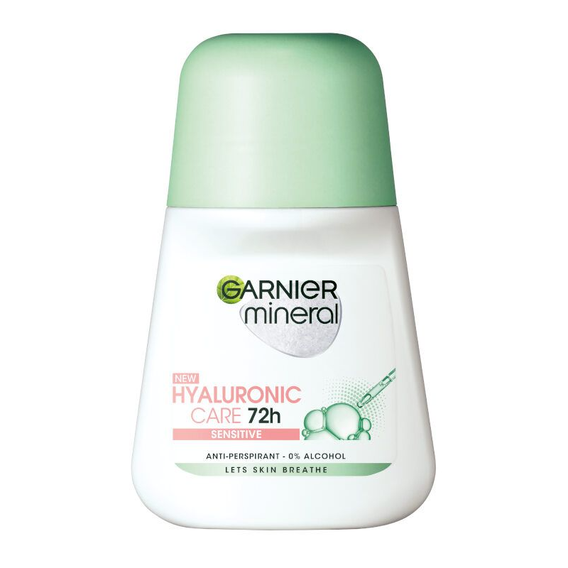 Garnier Deo Mineral Hyaluronic Care 72H Дамски рол-он, Размер 50 ml