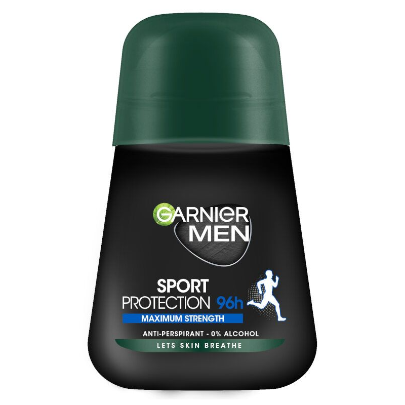 Garnier Deo Men Sport Protection 96H Мъжки рол-он, Размер 50 ml