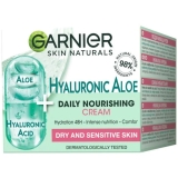 Garnier Skin Naturals Hyaluronic Aloe Подхранващ гел-крем за чувствителна и суха кожа
