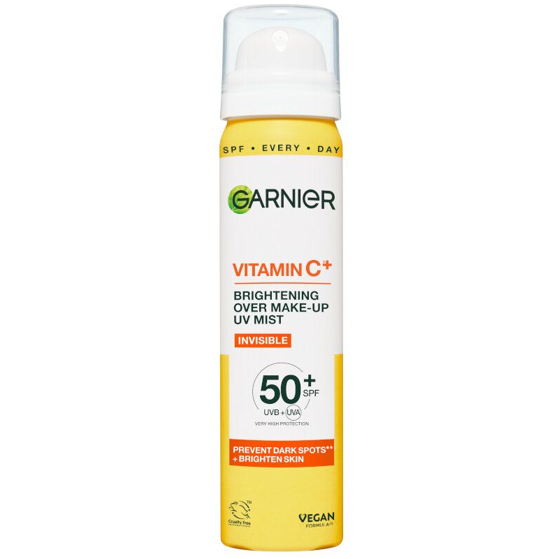 Garnier Skin Naturals Vitamin C Over Make-Up UV Mist SPF 50+ Спрей за лице