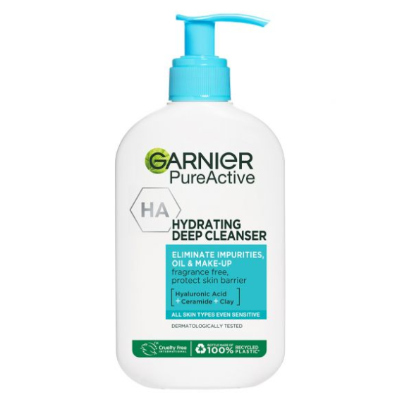 Garnier Pure Active Гел-пяна за почистване на лице