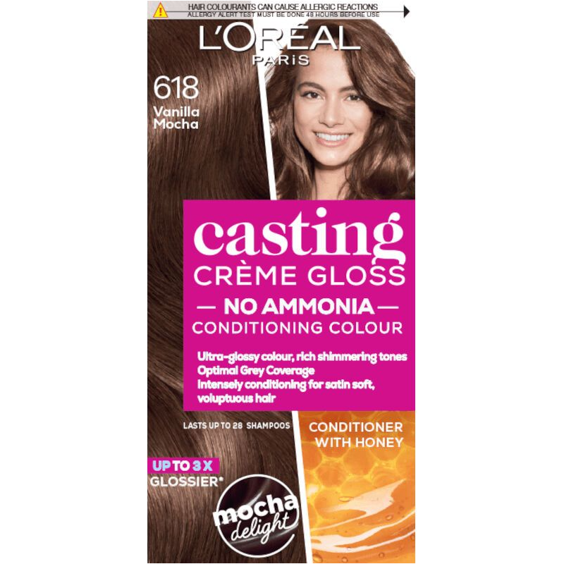 L'Oreal Paris Casting Creme Gloss 618 Vanilla Mocha Боя за коса