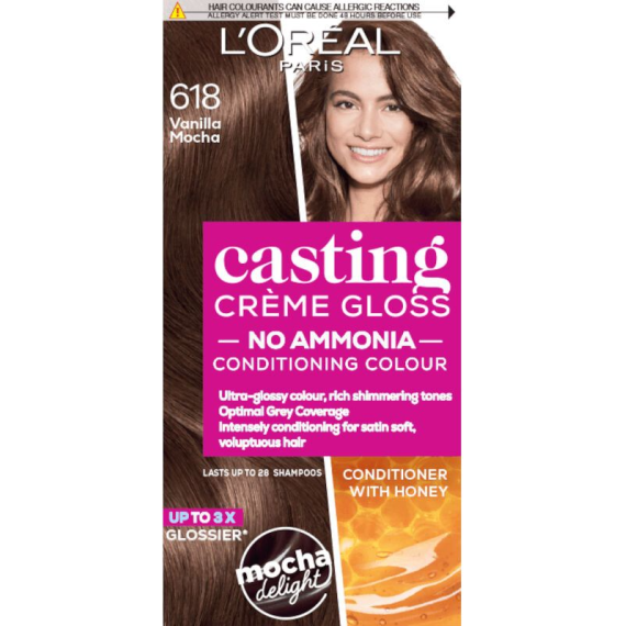 L'Oreal Paris Casting Creme Gloss 618 Vanilla Mocha Боя за коса