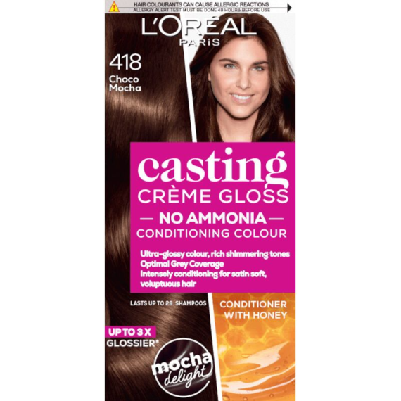 L'Oreal Paris Casting Creme Gloss 418 Choco Mocha Боя за коса