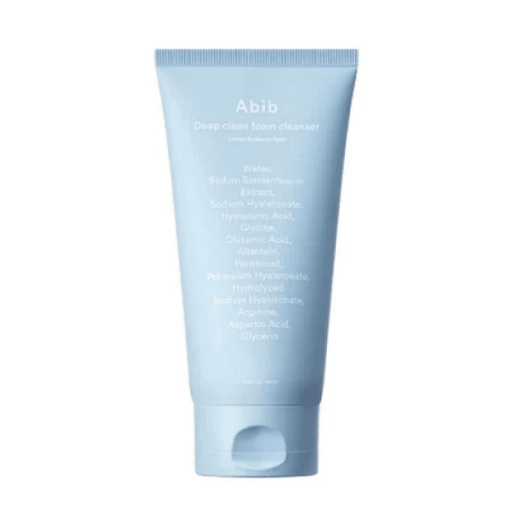 ABIB Sedum Hyaluron Deep Clean Foam Cleanser Дълбоко почистваща пяна за лице