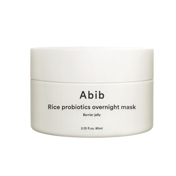 Abib Rice Probiotics Overnight Mask Barrier Jelly Нощна маска-желе за лице