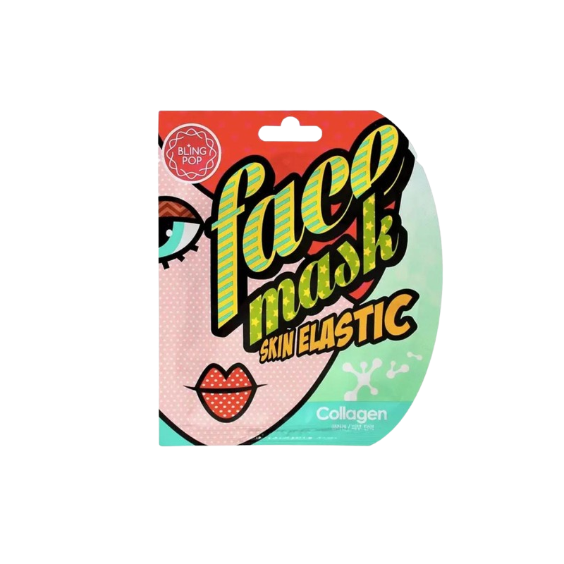 Blingpop Collagen Skin Gel Mask Гел маска за лице с колаген