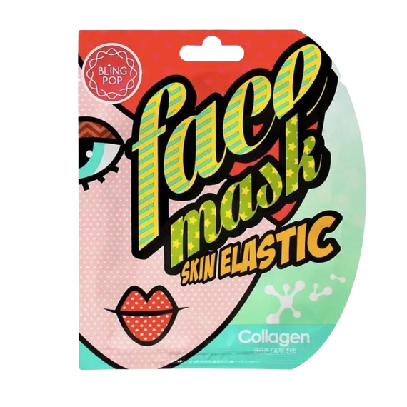 Blingpop Collagen Skin Gel Mask Гел маска за лице с колаген