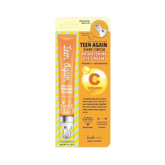 lookATME Teen Again Dark Circle Brightening Eye Cream Vitamin C + Niacinamide